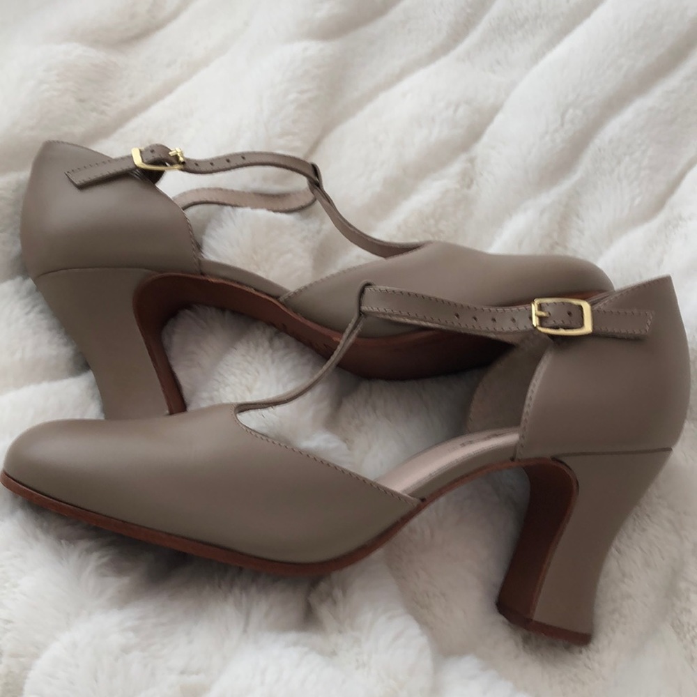 Capezio 3” T-Strap, Closed Toe Character Shoe